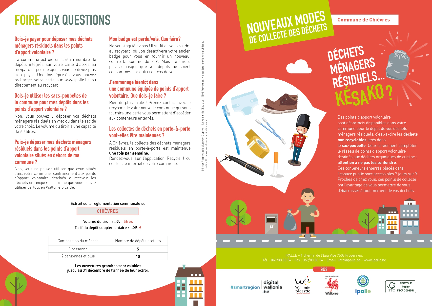 Point d'apport volontaire Foire aux questions page 0001